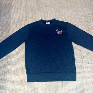 Goat crewneck sweatshirt in gray, size small